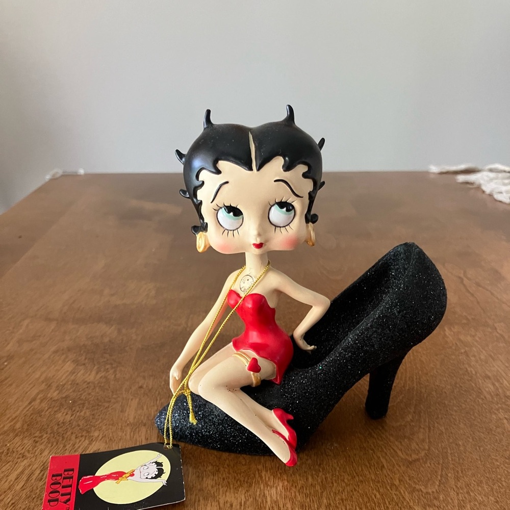 Betty Boop Shoe Christmas Ornament
